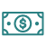 dollar bill icon