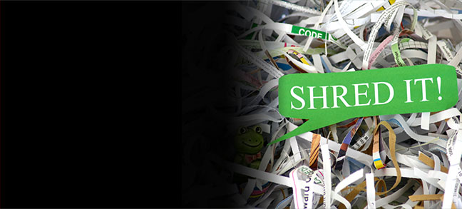 Shred for Safety Day is October 16th from 9:00 am to 12:00 pm.
